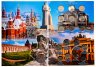Купить Альбом "Памятные монеты России: Города - герои, Гагарин, Пушкин, СНГ" 1,  2 , 5 рублей  1999-2014 (17 монет)