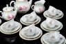 Купить Сервиз чайный с цветочным декором на 6 персон (22 предмета), фарфор, деколь, золочение, Thun (Тун), Чехословакия, 1960-1990 гг.