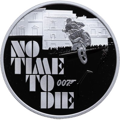 купить Тувалу 1 доллар 2020 Proof "Джеймс Бонд - Нет времени умирать" в футляре с сертификатом