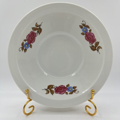 купить Салатник, украшенный цветочным декором, фарфор, деколь, Colditz (Кольдиц), ГДР, 1960-1980 гг.