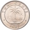 Купить Либерия 2 цента (cents) 1941