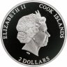 Купить Острова Кука 2 доллара 2015 "Мир охоты - Рысь" с сертификатом