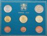 Купить Ватикан 2019 набор из 8-ми монет евро  в официальной упаковке
