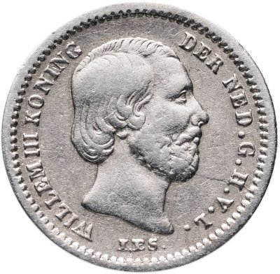 купить Нидерланды 5 центов (cents) 1850
