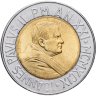 Купить Ватикан 500 лир (lire) 1999 "Время выбора, время надежды"