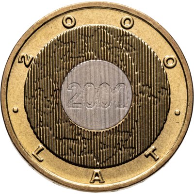 купить Польша 2 злотых (zlote) 2000 "Наступление нового тысячелетия"
