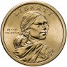Купить США 1 доллар (dollar) P 2021 "Коренные Американцы - Коренные американцы в армии США"