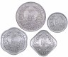 Купить Мьянма (Бирма) набор монет 1966 (4 штуки) Генерал Аун Сан