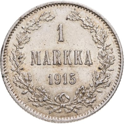 купить 1 марка 1915 S Российская Финляндия