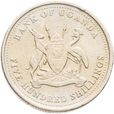 купить Уганда 500 шиллингов (shillings) 2003