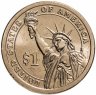 Купить США 1 доллар (dollar) 2011 Р Президент США - Ратерфорд Хейз (1877-1881), знак монетного двора: "P" - Филадельфия