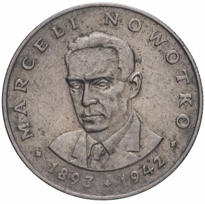 купить Польша 20 злотых 1974-1977 "Марсель Новотко"