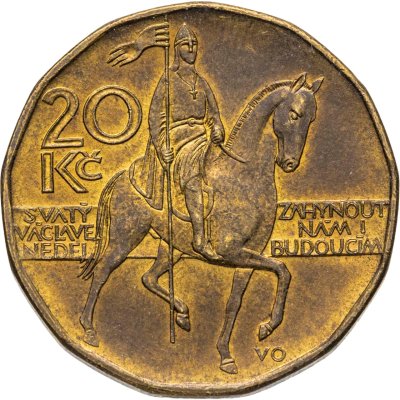 купить Чехия 20 крон (korun) 2014