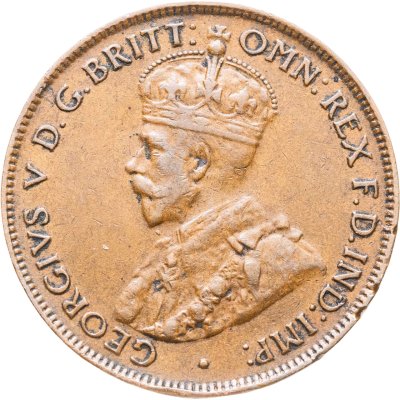 купить Австралия 1/2 пенни (penny) 1932