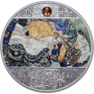 купить Камерун 500 франков 2021 "Климт - Младенец (Колыбель)" в футляре, с сертификатом