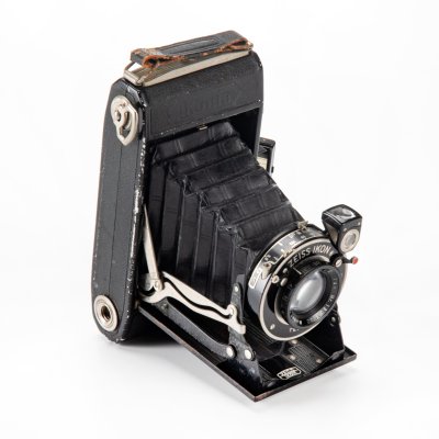 купить Фотоаппарат плёночный "Ikonta 520/2", металл, стекло, кожа, Carl Zeiss, Германия, 1929-1938 гг.