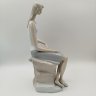 Купить Статуэтка "Сидящая девушка", фарфор, роспись, Lladro, Испания, 1970-1990 гг.