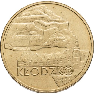 купить Польша 2 злотых 2007 "Клодзко"