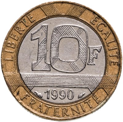 купить Франция 10 франков 1990