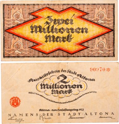 купить Германия 2000000 (2 миллиона) марок 1923
