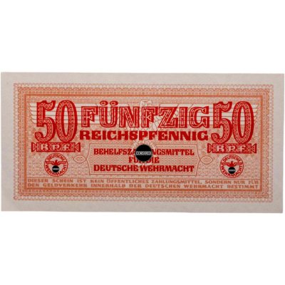 купить Германия, Третий Рейх 50 рейхспфеннигов 1940-1945 для Вермахта