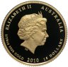 Купить Австралия 15 долларов (dollars) 2010 "Лунный календарь - год тигра"