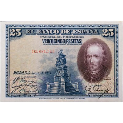 купить Испания 25 песет 1928 (Pick 74.b)