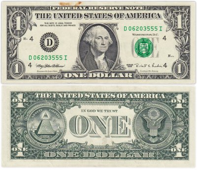 купить США 1 доллар 1995 D-Кливленд