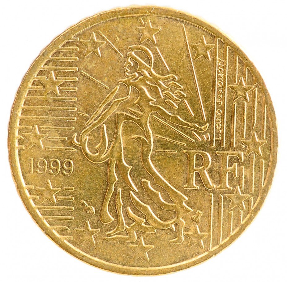 купить Франция 50 евро центов 1999