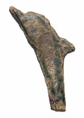 купить Древняя Греция (Ольвия) 1/25 обола 425-400 гг. до н.э. Эпиграфный" дельфин ("OУ")