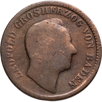 купить Баден 1 крейцер 1845