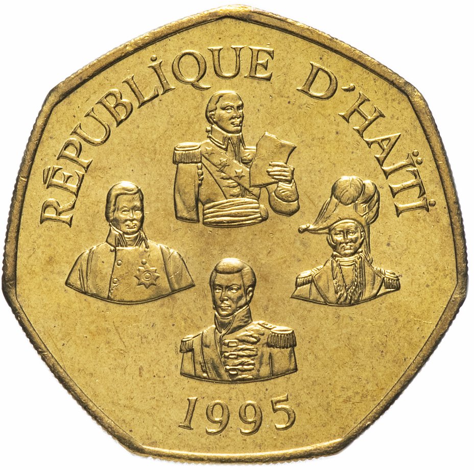 купить Гаити 5 гурдов (gourdes) 1995