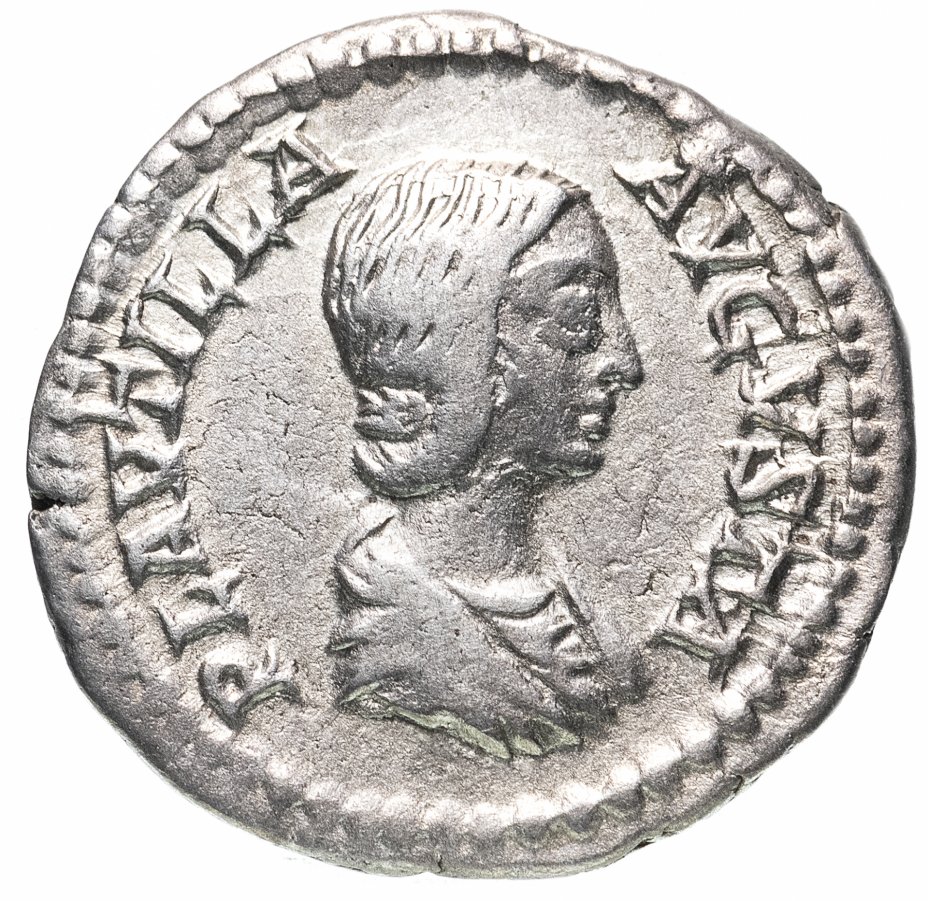 купить Римская империя, Плавтилла, супруга Каракаллы, 202 год, денарий.