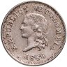 Купить Колумбия 5 сентаво (centavos) 1886