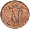 Купить 1 пенни (penni) 1900 Российская Финляндия