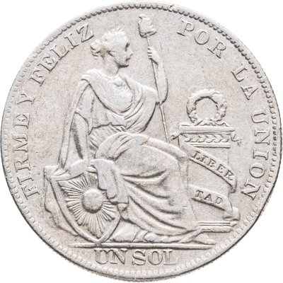 купить Перу 1 соль (sol) 1934