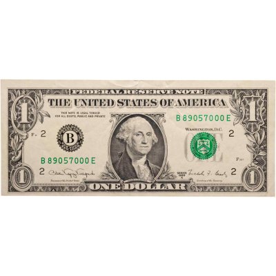 купить США 1 доллар 1988A (Pick 480b) B-Нью Йорк