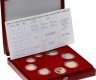 Купить Монако 2006 набор из 8-ми монет PROOF в футляре с сертификатом
