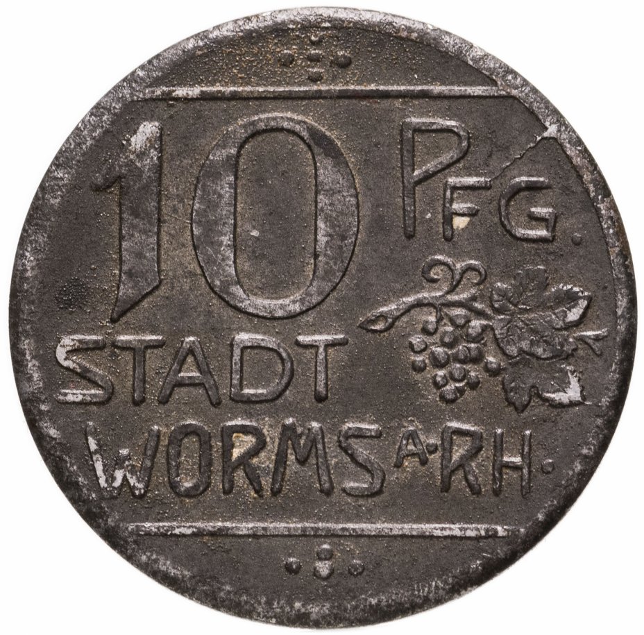 купить Германия (Вормс) нотгельд 10 пфеннигов 1918