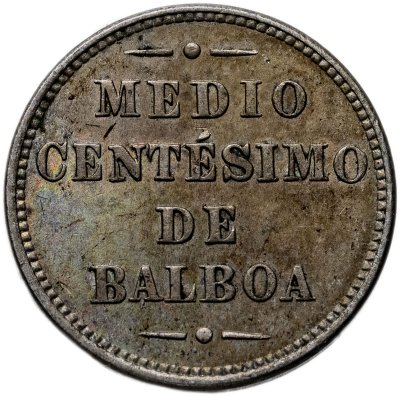 купить Панама 1/2 сентесимо (centesimo) 1907