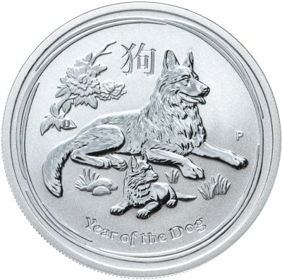 купить Австралия 50 центов 2018 "Год собаки"