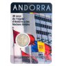 Купить Андорра 2 евро 2023 "30 лет членства Андорры в ООН" в блистере