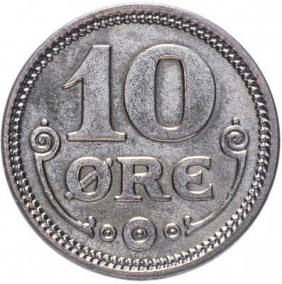Купить Дания 10 эре 1917