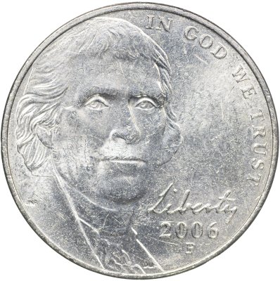 купить США 5 центов [Никель] 2006 P [KM#381] "Возвращение Монтичелло"