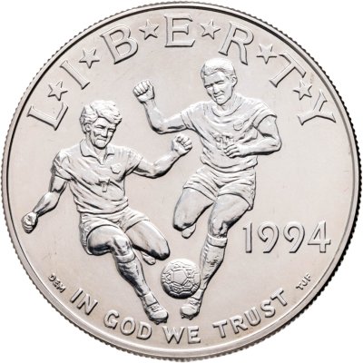 купить США 1 доллар 1994 D "Чемпионат мира по футболу 1994 года"