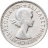 Купить Австралия 3 пенса 1963 серебро