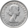 Купить Австралия 3 пенса 1963 серебро