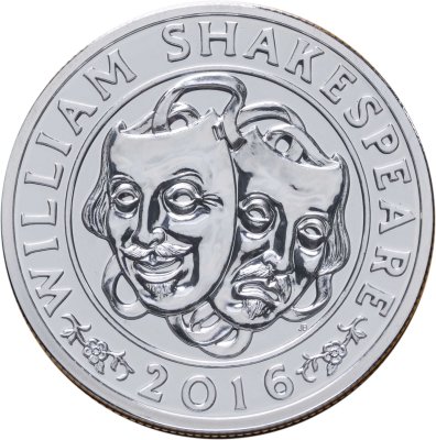купить Великобритания 50 фунтов (pounds) 2016 "400 лет со дня смерти Уильяма Шекспира" в буклете