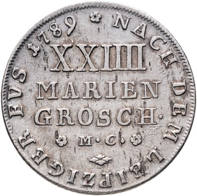 купить Княжество Брауншвейг-Вольфенбюттель 24 мариенгроша (2/3 талера) 1789