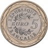 Купить Франция 5 евро 2026 "Знаки зодиака- Дева" в коинкарте